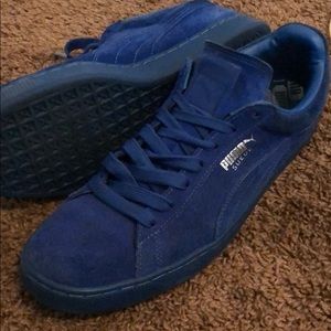 Royal Blue Pumas Size 12